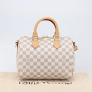 LOUIS VUITTON Damier Azur Speedy Bandouliere 25 Hand Bag N41374 Auth 209646SAV-29
