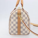 LOUIS VUITTON Damier Azur Speedy Bandouliere 25 Hand Bag N41374 Auth 209646SAV-5