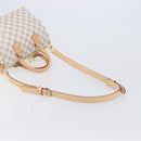 LOUIS VUITTON Damier Azur Speedy Bandouliere 25 Hand Bag N41374 Auth 209646SAV-9