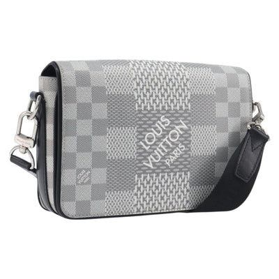LOUIS VUITTON Damier Graphite Studio Messenger Antarctica N50014 Auth 209647SAM