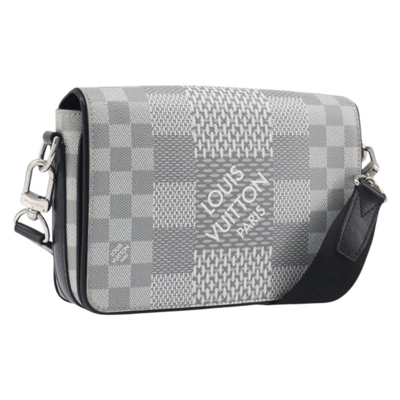 LOUIS VUITTON Damier Graphite Studio Messenger Antarctica N50014 Auth 209647SAM