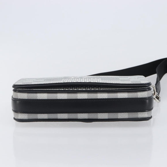 LOUIS VUITTON Damier Graphite Studio Messenger Antarctica N50014 Auth 209647SAM