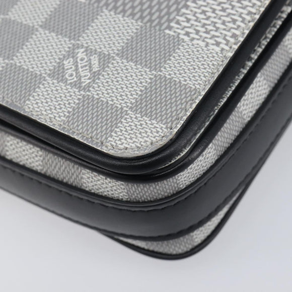 LOUIS VUITTON Damier Graphite Studio Messenger Antarctica N50014 Auth 209647SAM