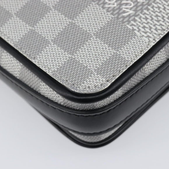 LOUIS VUITTON Damier Graphite Studio Messenger Antarctica N50014 Auth 209647SAM