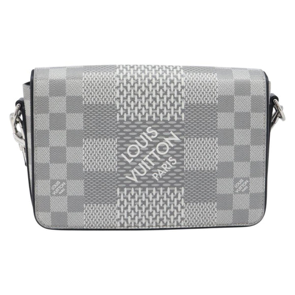 LOUIS VUITTON Damier Graphite Studio Messenger Antarctica N50014 Auth 209647SAM
