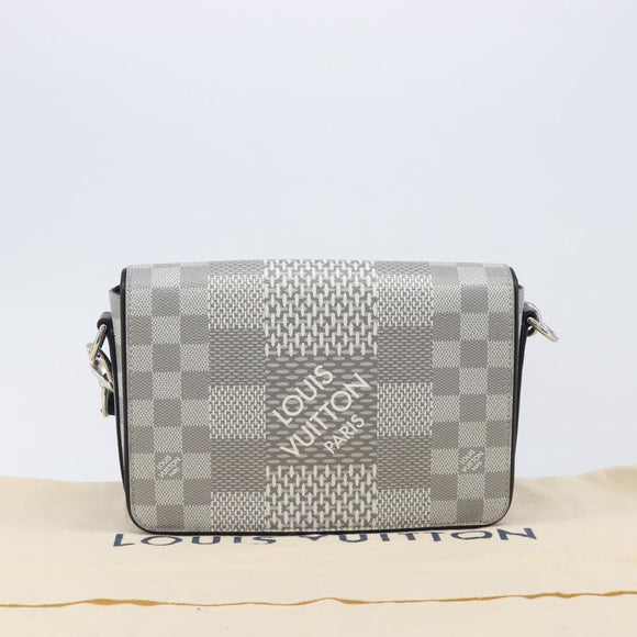LOUIS VUITTON Damier Graphite Studio Messenger Antarctica N50014 Auth 209647SAM
