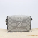 LOUIS VUITTON Damier Graphite Studio Messenger Antarctica N50014 Auth 209647SAM-12