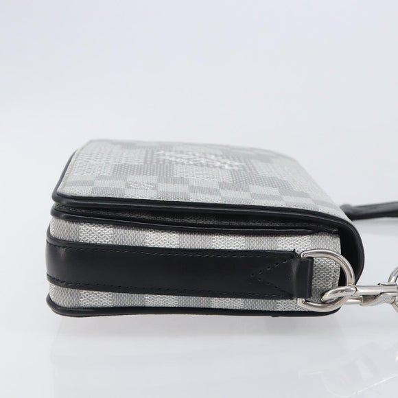 LOUIS VUITTON Damier Graphite Studio Messenger Antarctica N50014 Auth 209647SAM