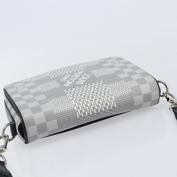 LOUIS VUITTON Damier Graphite Studio Messenger Antarctica N50014 Auth 209647SAM