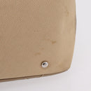 CHANEL Paris Biarritz Tote Bag Canvas Gold Silver CC Auth 209649A-11