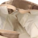 CHANEL Paris Biarritz Tote Bag Canvas Gold Silver CC Auth 209649A-20