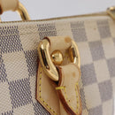 LOUIS VUITTON Damier Azur Saleya PM Tote Bag N51186 LV Auth 209650-12