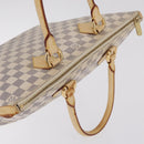 LOUIS VUITTON Damier Azur Saleya PM Tote Bag N51186 LV Auth 209650-7