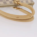 LOUIS VUITTON Damier Azur Saleya PM Tote Bag N51186 LV Auth 209650-8