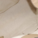 GUCCI Soho Hand Bag Leather Beige Gold Tone 282309 Auth 209658V-17