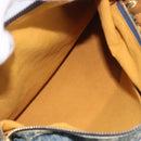 LOUIS VUITTON Monogram Denim Buggy PM Shoulder Bag Blue M95049 LV Auth 209662V-10