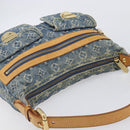 LOUIS VUITTON Monogram Denim Buggy PM Shoulder Bag Blue M95049 LV Auth 209662V-6