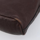 Miu Miu Shoulder Bag Leather Brown Auth 209665V-14
