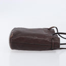 Miu Miu Shoulder Bag Leather Brown Auth 209665V-3