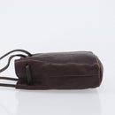 Miu Miu Shoulder Bag Leather Brown Auth 209665V-4