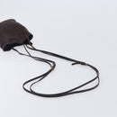 Miu Miu Shoulder Bag Leather Brown Auth 209665V-7