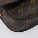 LOUIS VUITTON Monogram Saint Cloud MM Shoulder Bag M51243 LV Auth 209666V-12