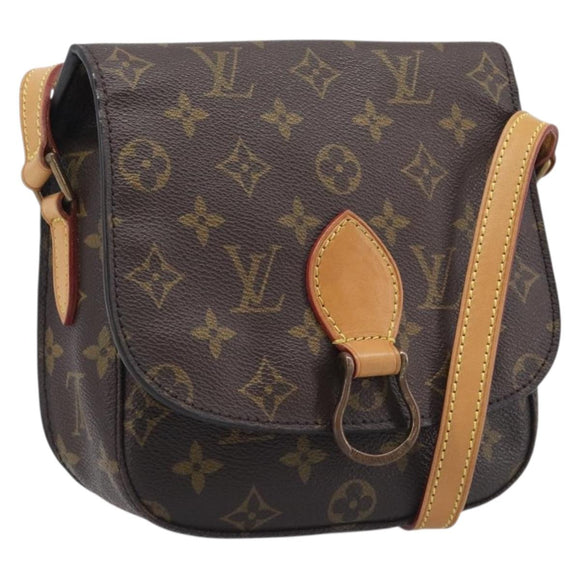 LOUIS VUITTON Monogram Saint Cloud MM Shoulder Bag M51243 LV Auth 209666V