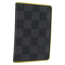 LOUIS VUITTON Damier Graphite Organizer De Poch Card Case N63255 LV Auth 209668A-1