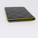 LOUIS VUITTON Damier Graphite Organizer De Poch Card Case N63255 LV Auth 209668A-5