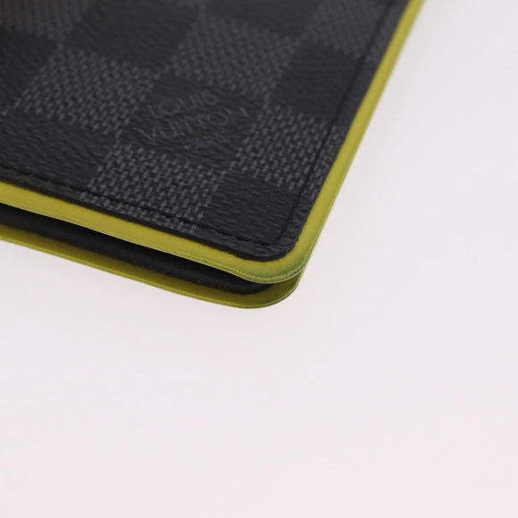 LOUIS VUITTON Damier Graphite Organizer De Poch Card Case N63255 LV Auth 209668A