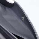 CHANEL Matelasse 25 Chain Shoulder Bag Canvas Gray Silver CC Auth 209670SV-25