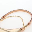LOUIS VUITTON Monogram Laminated Jacquard Loop Bag Gold M22928 LV Auth 209671SAM-11