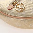 LOUIS VUITTON Monogram Laminated Jacquard Loop Bag Gold M22928 LV Auth 209671SAM-13