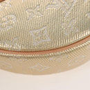 LOUIS VUITTON Monogram Laminated Jacquard Loop Bag Gold M22928 LV Auth 209671SAM-15