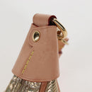LOUIS VUITTON Monogram Laminated Jacquard Loop Bag Gold M22928 LV Auth 209671SAM-24