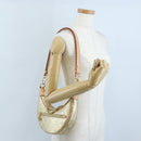 LOUIS VUITTON Monogram Laminated Jacquard Loop Bag Gold M22928 LV Auth 209671SAM-25