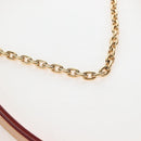 LOUIS VUITTON Monogram Laminated Jacquard Loop Bag Gold M22928 LV Auth 209671SAM-7