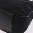 GUCCI Bamboo Shoulder Bag Canvas Black Silver 001 1638 Auth 209672-11