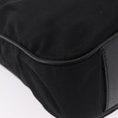 GUCCI Bamboo Shoulder Bag Canvas Black Silver 001 1638 Auth 209672-12