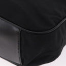 GUCCI Bamboo Shoulder Bag Canvas Black Silver 001 1638 Auth 209672-13