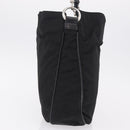GUCCI Bamboo Shoulder Bag Canvas Black Silver 001 1638 Auth 209672-4
