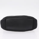 GUCCI Bamboo Shoulder Bag Canvas Black Silver 001 1638 Auth 209672-9