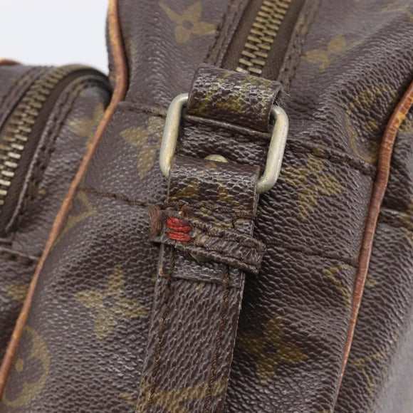 LOUIS VUITTON Monogram Nile Shoulder Bag Vintage M45244 LV Auth 209675