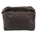 LOUIS VUITTON Monogram Nile Shoulder Bag Vintage M45244 LV Auth 209675-2