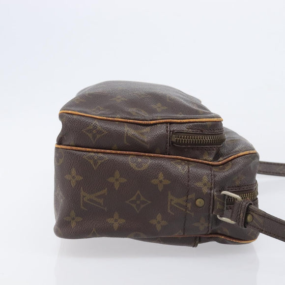 LOUIS VUITTON Monogram Nile Shoulder Bag Vintage M45244 LV Auth 209675