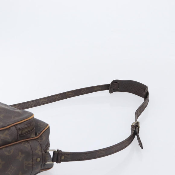 LOUIS VUITTON Monogram Nile Shoulder Bag Vintage M45244 LV Auth 209675