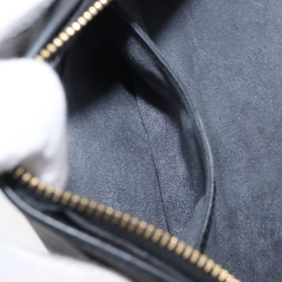 LOUIS VUITTON Epi Soufflot Hand Bag Black M52222 LV Auth 209676V