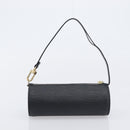 LOUIS VUITTON Epi Soufflot Hand Bag Black M52222 LV Auth 209676V-23