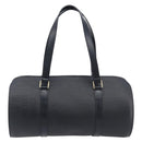 LOUIS VUITTON Epi Soufflot Hand Bag Black M52222 LV Auth 209676V-2