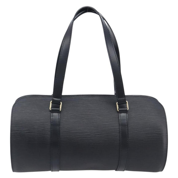 LOUIS VUITTON Epi Soufflot Hand Bag Black M52222 LV Auth 209676V